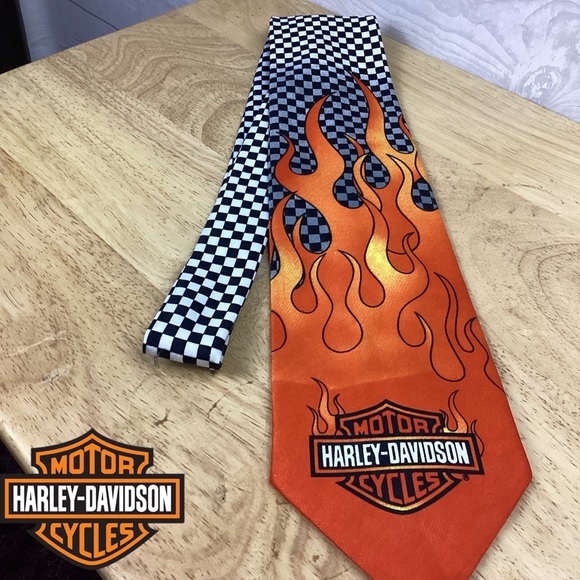 HARLEY DAVIDSON TIE - Picture 1 of 2